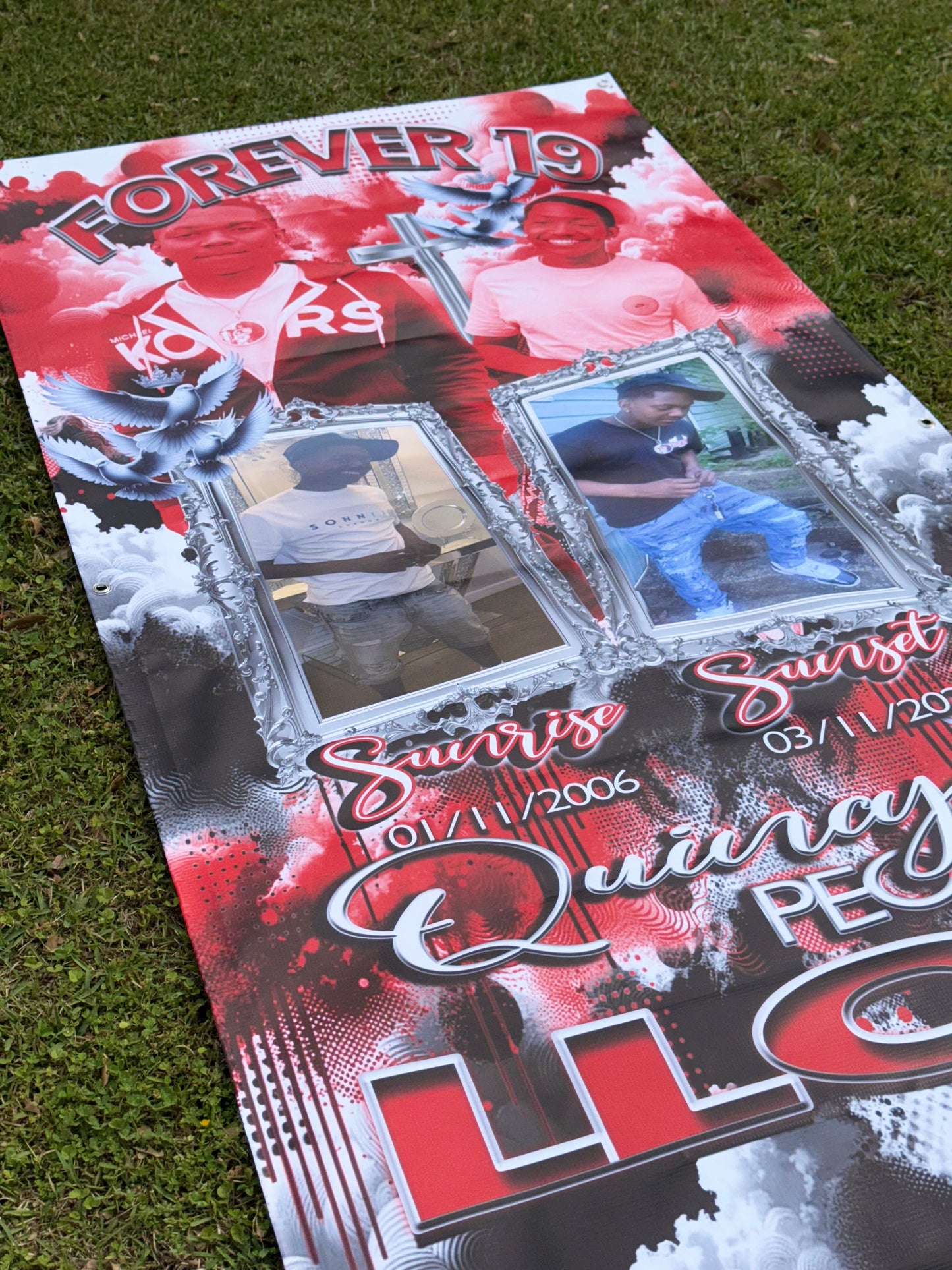 Memorial Grave Blanket