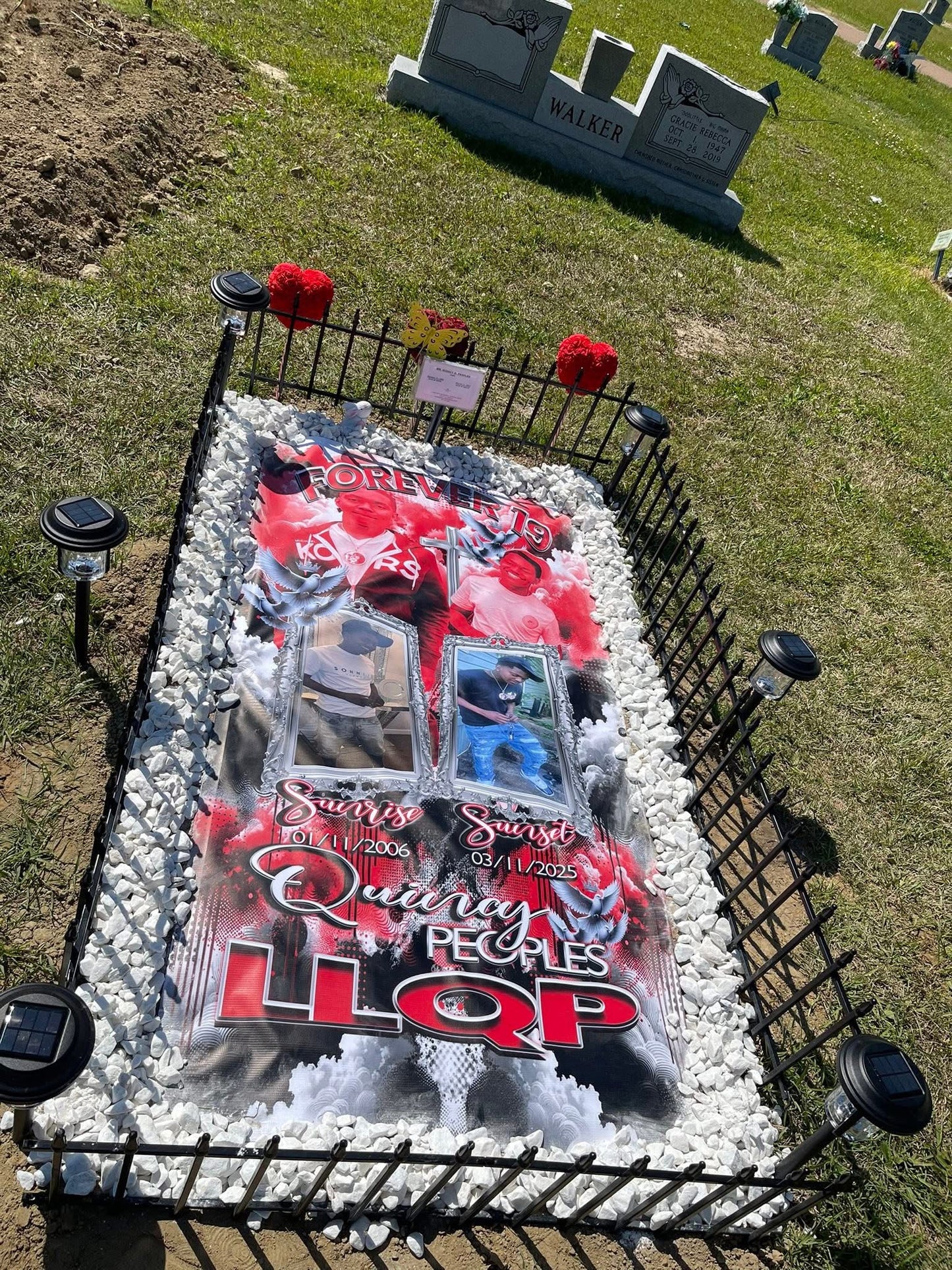 Memorial Grave Blanket