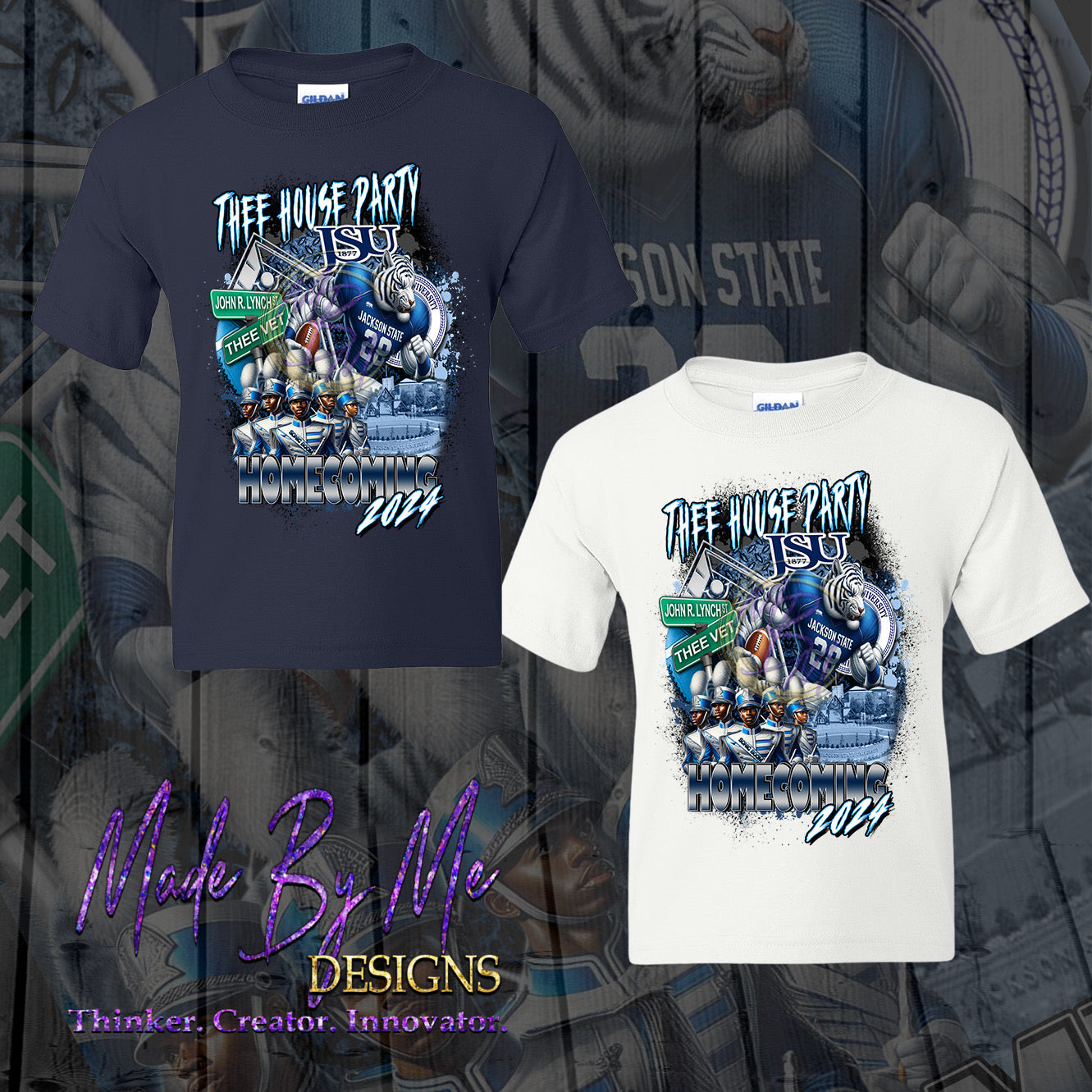 Jackson State 2024 Made By Me Designs, LLC