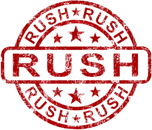 Rush Fee (ONLY ADD THIS TO YOUR ORDER IF YOU HAVE COMMUNICATED WITH US)