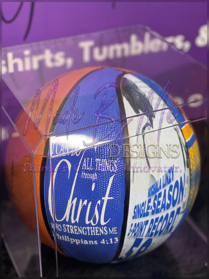 Custom Basketball