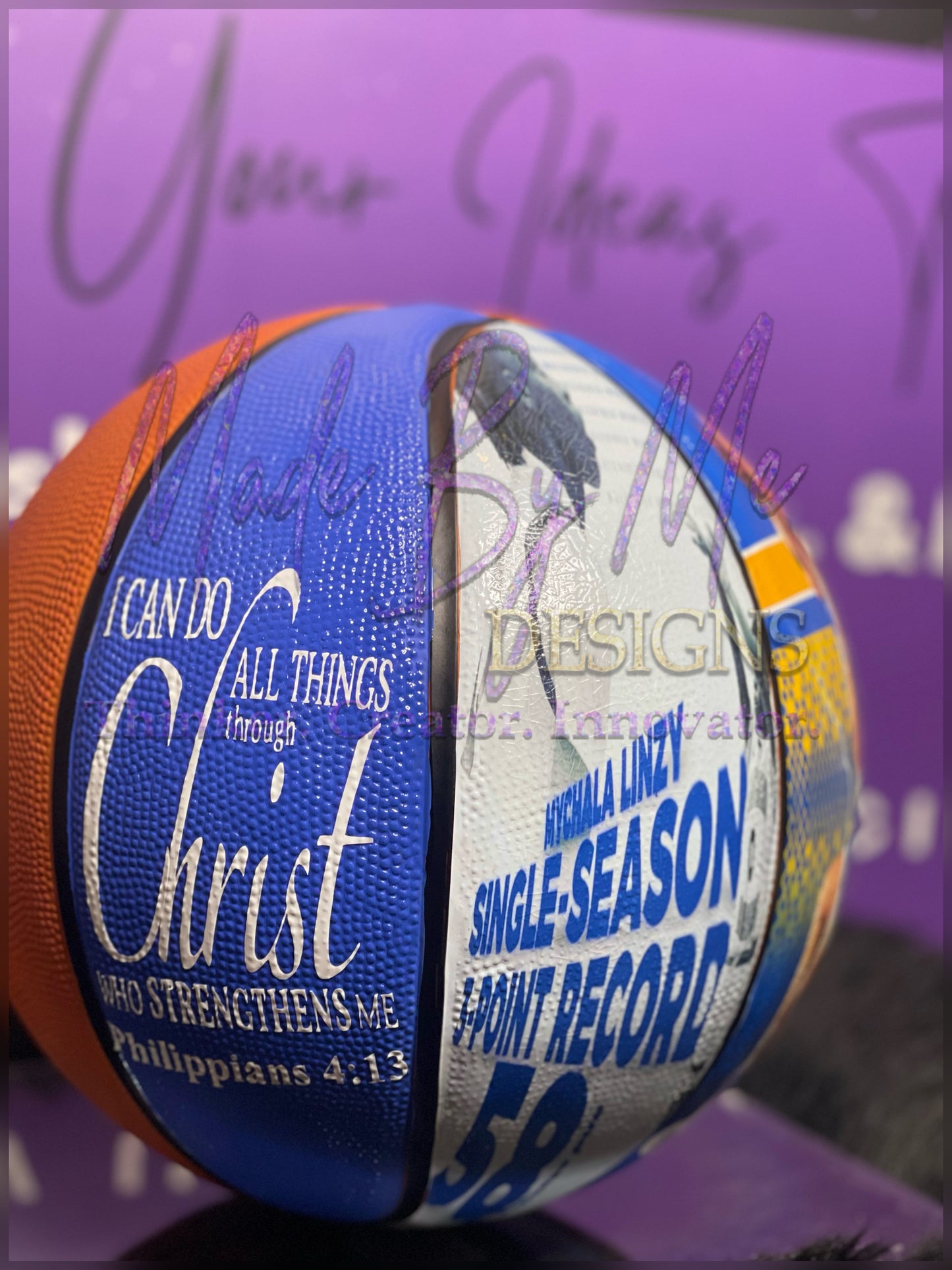 Custom Basketball